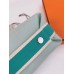 Hermes Bride-a-Brac Large Case in Light Green Canvas