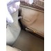 Hermes Birkin 30 Handmade Bag In Taupe Crocodile Niloticus Shiny