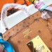 Hermes Birkin 30 Handmade Bag In Brown Ostrich Skin