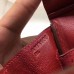 Hermes Birkin 30 Handmade Bag In Ruby Ostrich Skin