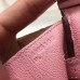Hermes Birkin 30 Handmade Bag In Pink Ostrich Skin
