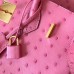 Hermes Birkin 30 Handmade Bag In Pink Ostrich Skin
