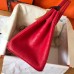 Hermes Birkin 30 Handmade Bag In Red Ostrich Skin