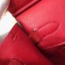 Hermes Birkin 30 Handmade Bag In Red Ostrich Skin