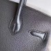 Hermes Touch Birkin 30 Bag In Black Matte Niloticus Crocodile Skin