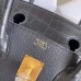 Hermes Touch Birkin 30 Bag In Black Matte Niloticus Crocodile Skin