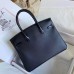Hermes Touch Birkin 30 Bag In Black Shiny Niloticus Crocodile Skin