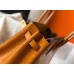 Hermes Birkin 30cm Bag In Gold Embossed Crocodile Leather