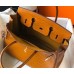 Hermes Birkin 30cm Bag In Gold Embossed Crocodile Leather