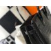 Hermes Birkin 30cm Bag In Black Embossed Crocodile Leather