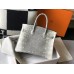 Hermes Birkin 30cm Bag In Ombre Embossed Natural Lizard