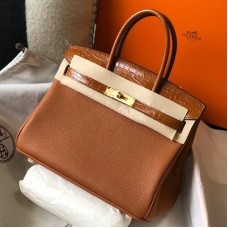 Hermes Touch Birkin 30cm Limited Edition Gold Bag