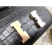 Hermes Constance 18 Handmade Bag In Black Alligator Crocodile Skin