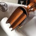 Hermes Constance 18 Handmade Bag In Brown Embossed Crocodile