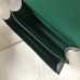 Hermes Constance 18 Handmade Bag In Green Embossed Crocodile