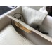 Hermes Constance 18 Handmade Bag In White Embossed Crocodile
