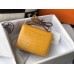 Hermes Constance 18 Handmade Bag In Yellow Embossed Crocodile