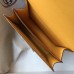 Hermes Constance 18 Handmade Bag In Yellow Embossed Crocodile
