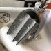 Hermes Constance 18 Handmade Bag In Ombre Embossed Natural Lizard