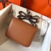Hermes Constance 18 Handmade Bag In Gold Epsom Leather