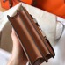 Hermes Constance 18 Handmade Bag In Gold Epsom Leather