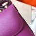Hermes Constance 18 Handmade Bag In Cyclamen Epsom Leather