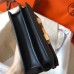 Hermes Constance 18 Handmade Bag In Black Epsom Leather