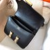 Hermes Constance 18 Handmade Bag In Black Epsom Leather