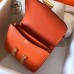 Hermes Constance 18 Handmade Bag In Orange Epsom Leather