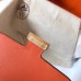 Hermes Constance 18 Handmade Bag In Orange Epsom Leather