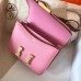 Hermes Constance 18 Handmade Bag In Pink Epsom Leather