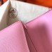 Hermes Constance 18 Handmade Bag In Pink Epsom Leather