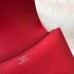 Hermes Constance 18 Handmade Bag In Red Epsom Leather