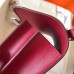 Hermes Constance 18 Handmade Bag In Ruby Epsom Leather