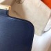 Hermes Constance 18 Handmade Bag In Sapphire Epsom Leather