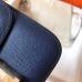 Hermes Constance 18 Handmade Bag In Sapphire Epsom Leather