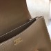 Hermes Constance 18 Handmade Bag In Taupe Epsom Leather