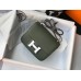Hermes Constance 18 Handmade Bag In Vert Olive Epsom Leather