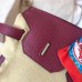 Hermes Birkin 35 Handmade Bag In Bordeaux Clemence Leather