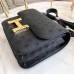 Hermes Constance 18 Handmade Bag In Black Ostrich Leather