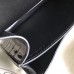 Hermes Constance 24 Handmade Bag In Black Niloticus Crocodile