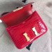 Hermes Constance 24 Handmade Bag In Braise Niloticus Crocodile