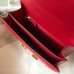 Hermes Constance 24cm Bag In Red Embossed Crocodile