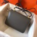 Hermes Constance 24 Handmade Bag In Ardoise Epsom Leather