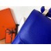 Hermes Constance 24 Handmade Bag In Blue Electric Epsom Leather