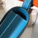 Hermes Constance 24 Handmade Bag In Blue Jean Epsom Leather