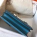 Hermes Constance 24 Handmade Bag In Blue Jean Epsom Leather