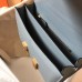 Hermes Constance 24 Handmade Bag In Blue Lin Epsom Leather