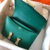 Hermes Constance 24 Handmade Bag In Malachite Epsom Leather