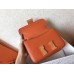 Hermes Constance 24 Handmade Bag In Orange Epsom Leather